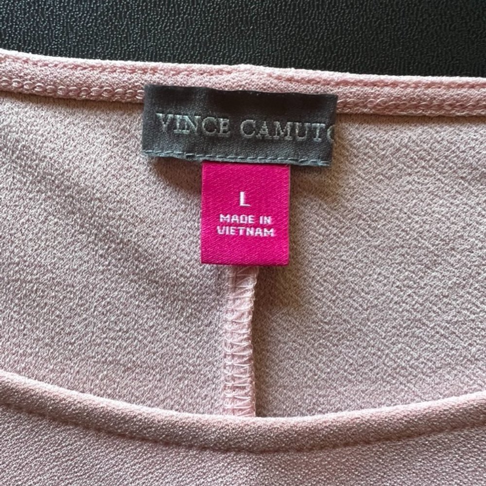 Vince Camuto Flutter Sleeve Blouse Size Large - image 5